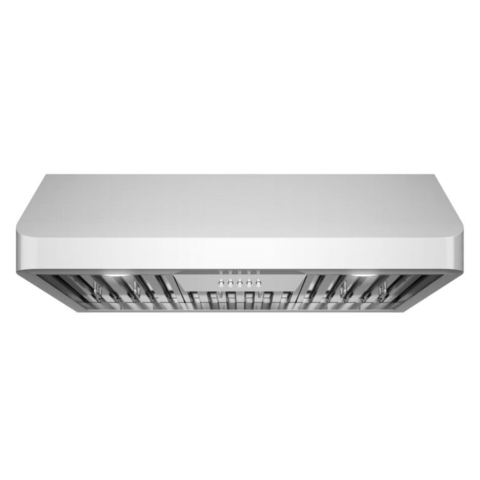 Cosmo 30" Stainless Steel Under Cabinet Range Hood with Dishwasher Safe Permanent Filters COS-QB75