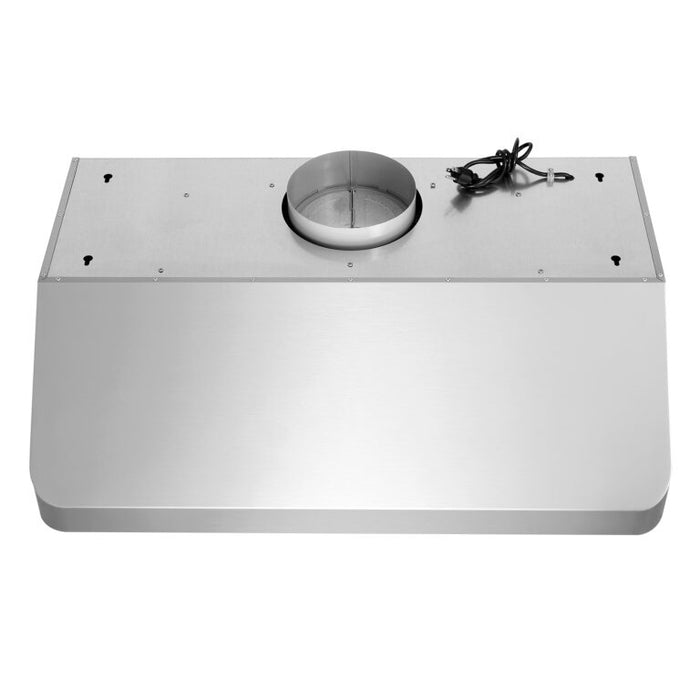 Cosmo 36" Stainless Steel Under Cabinet Range Hood with Dishwasher Safe Permanent Filters COS-QB90