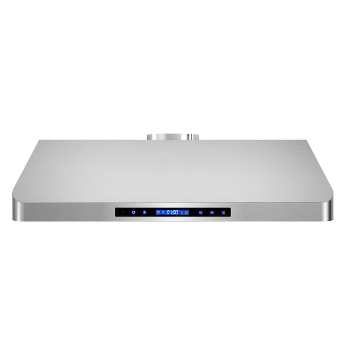 Cosmo 30" Stainless Steel Under Cabinet Range Hood with Remote and Digital Touch Controls COS-QS75