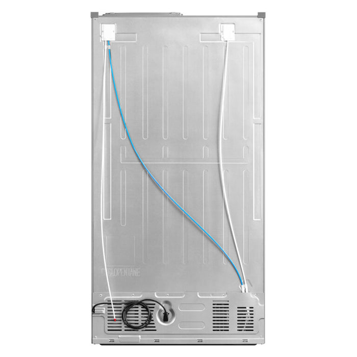 Cosmo 36" Side-by-Side Refrigerator with Water & Ice Dispenser in Stainless Steel COS-SBSR263RHSS