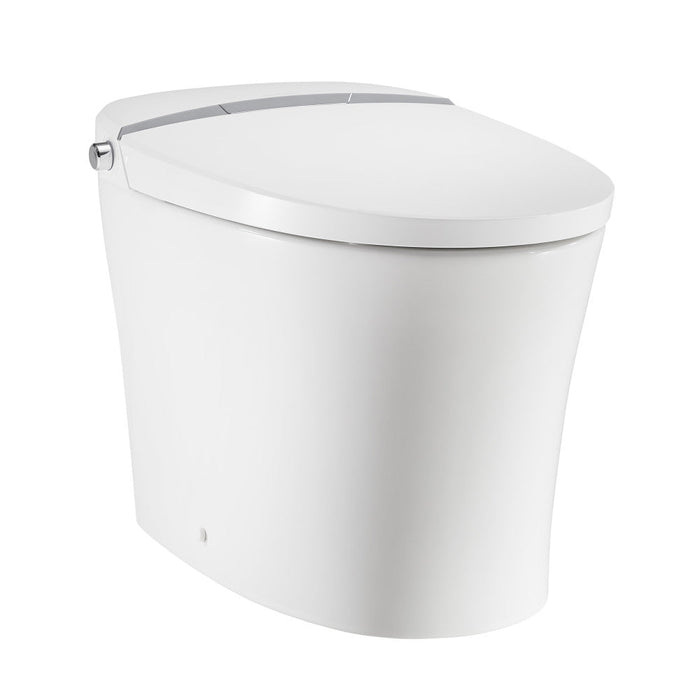 Swiss Madison Avancer Smart Tankless Elongated Toilet and Bidet, Touchless Vortex Dual-Flush 1.1/1.6 gpf