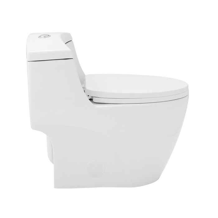 Swiss Madison Manoir One-Piece Elongated Toilet Dual-Flush 1.1/1.6 gpf