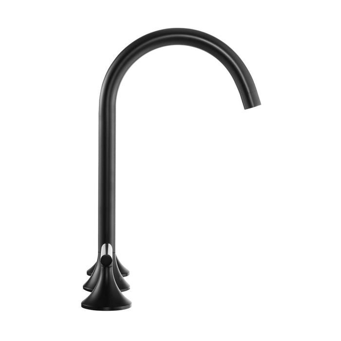 Swiss Madison Daxton 8 in. Widespread Bathroom Faucet in Matte Black - SM-BF100MB