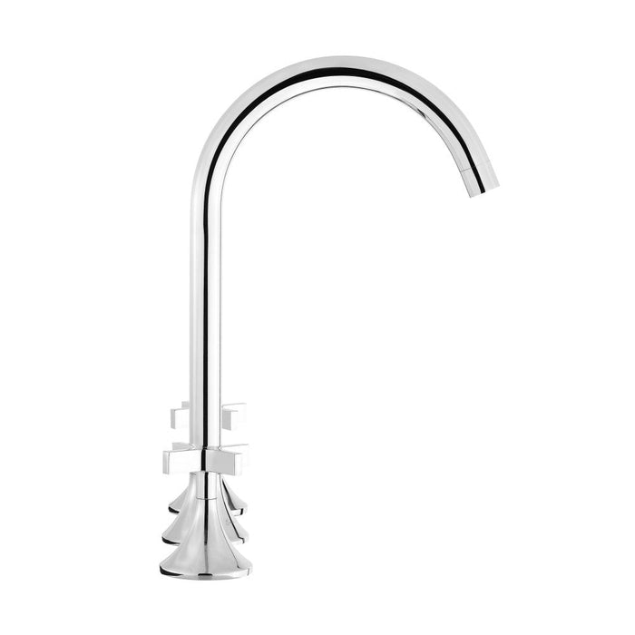 Swiss Madison Daxton 8 in. Widespread, Cross Handle, Bathroom Faucet in Chrome - SM-BF101C