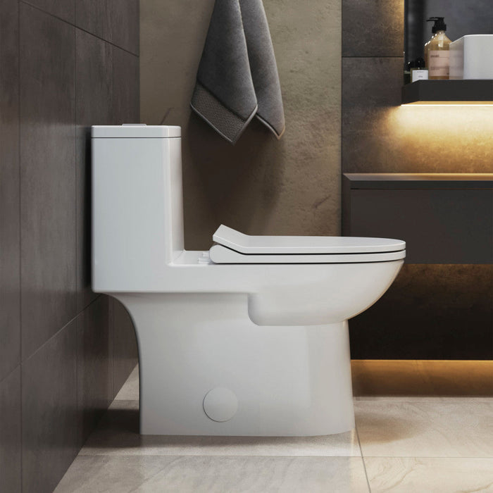 Swiss Madison Daxton One-Piece Elongated Dual-Flush Toilet 1.1/1.6 gpf - SM-1T126