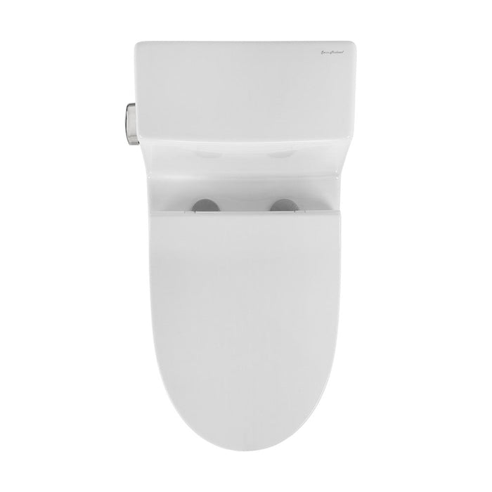 Swiss Madison Daxton One-Piece Elongated Left Side Flush Toilet 1.28 gpf - SM-1T125