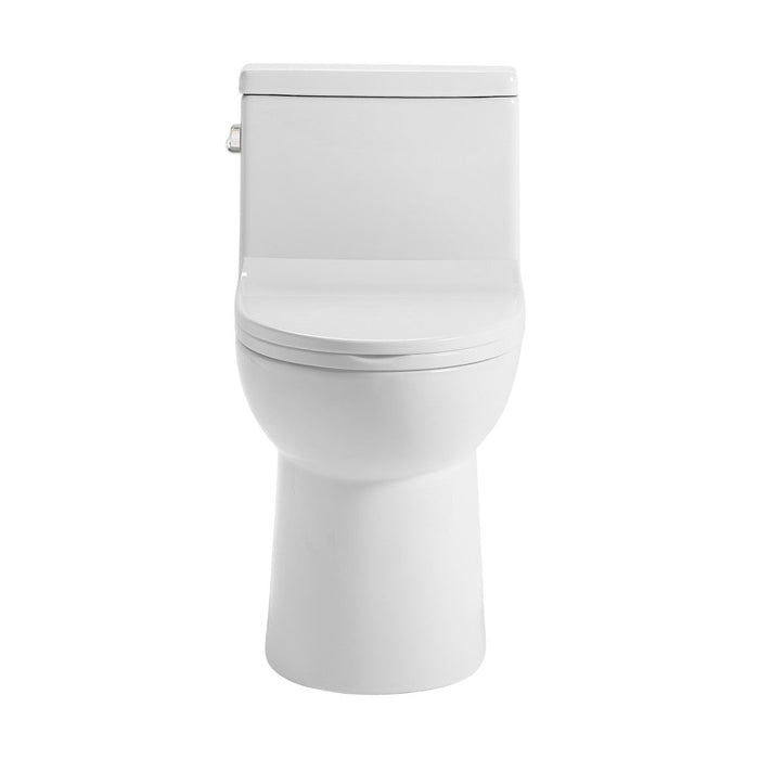 Swiss Madison Daxton One-Piece Elongated Left Side Flush Toilet 1.28 gpf - SM-1T125