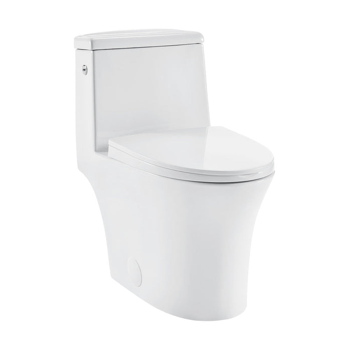 Swiss Madison Hugo One-Piece Elongated Toilet Dual-Flush 1.1/1.6 gpf, Touchless