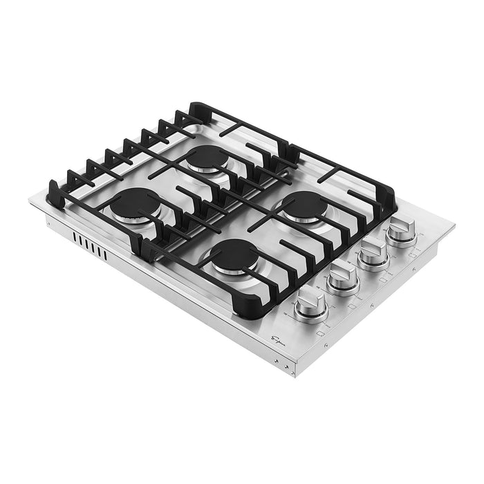 Empava 30 in. Built-in Stainless Steel Gas Cooktop EMPV-30GC33