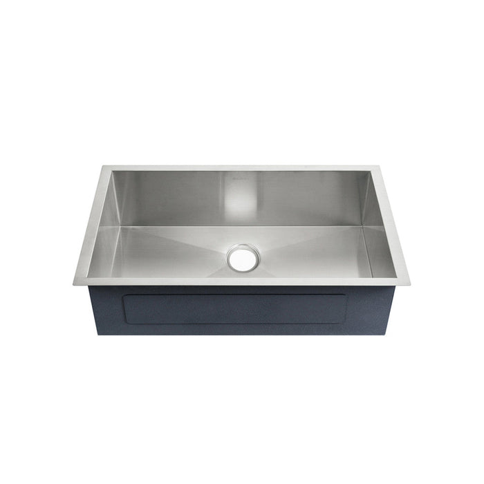 Swiss Madison Tourner 27 x 19 Stainless Steel, Single Basin, Undermount Kitchen Sink