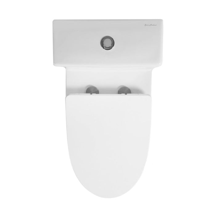 Swiss Madison Dreux High Efficiency One-Piece Elongated Toilet with 0.8 GPF Water Saving Patented Technology - SM-1T180