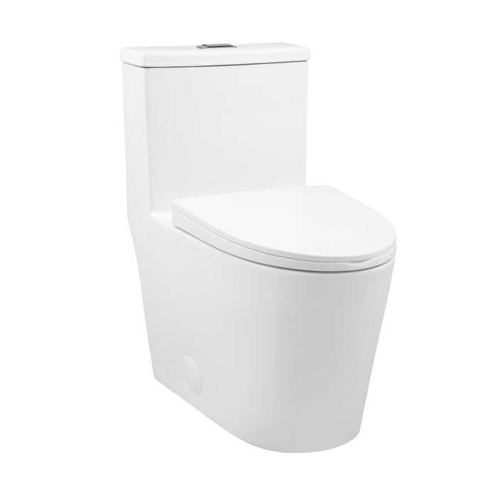 Swiss Madison Dreux One Piece Elongated Dual Flush Toilet with 0.95/1.26 GPF - SM-1T181