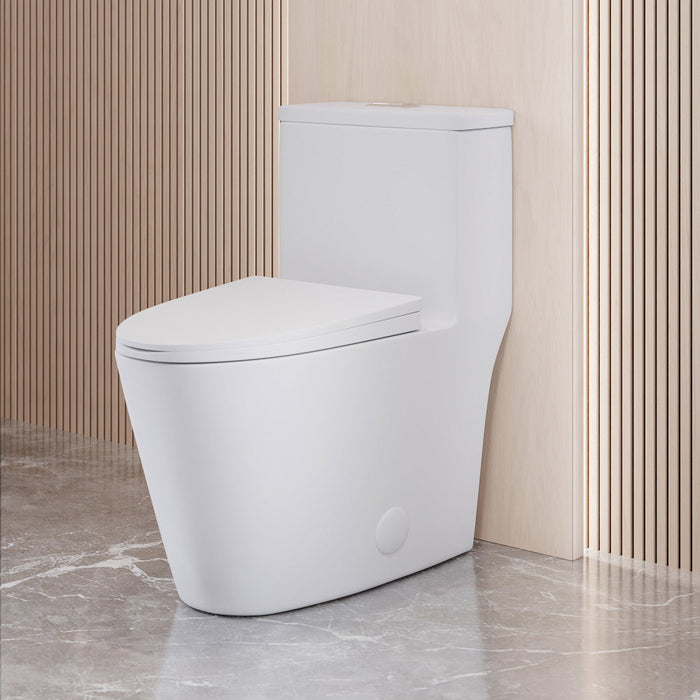 Swiss Madison Dreux One Piece Elongated Dual Flush Toilet with 0.95/1.26 GPF - SM-1T181