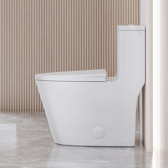 Swiss Madison Dreux One Piece Elongated Dual Flush Toilet with 0.95/1.26 GPF - SM-1T181