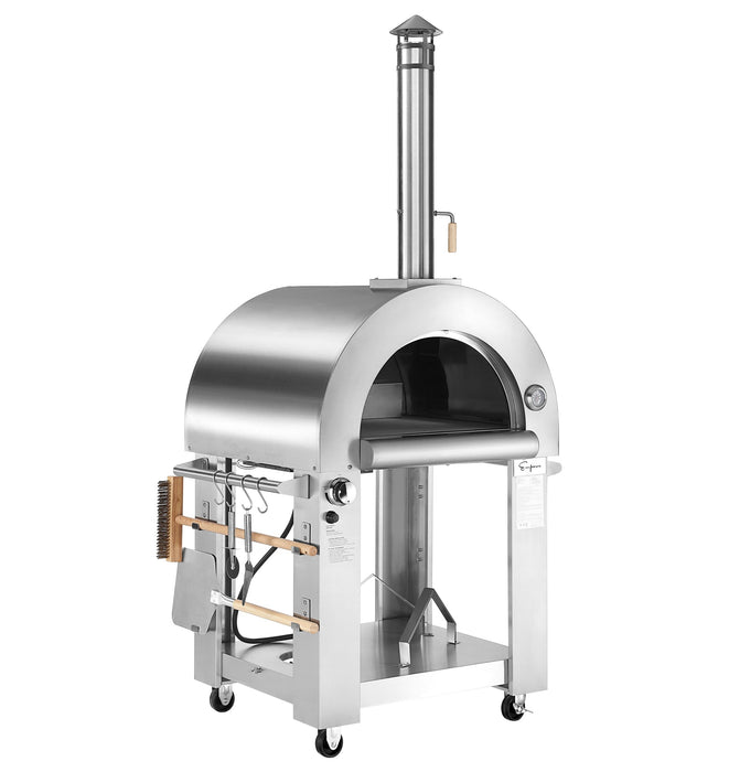 Empava Outdoor Wood Fired and Gas Pizza Oven EMPV-PG03