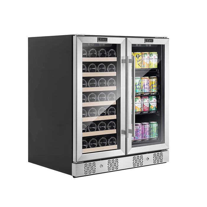 Empava Dual Zone Wine & Beverage Cooler Fridge EMPV-BR04D