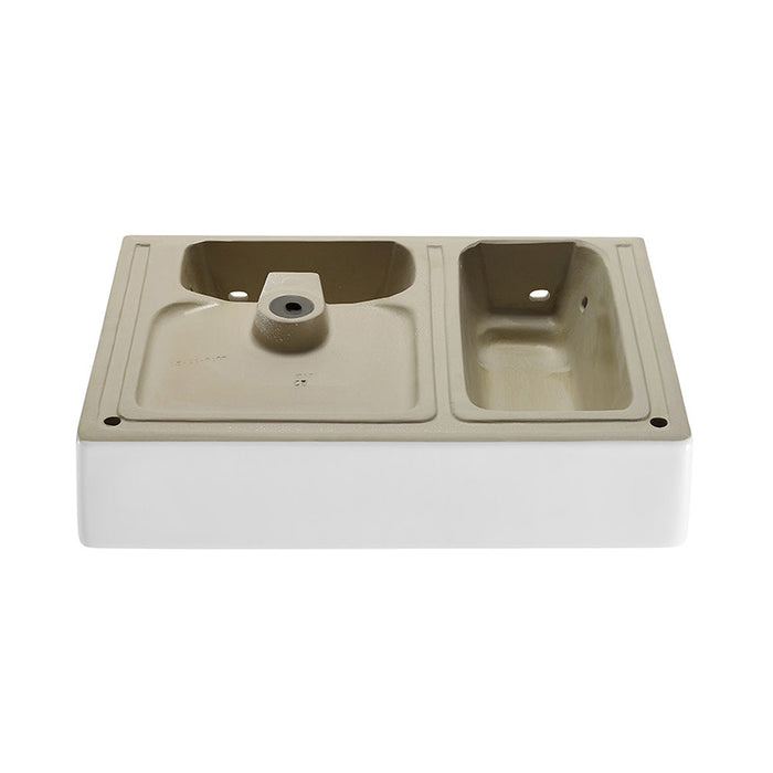 Swiss Madison St. Tropez 24 x 18 Ceramic Wall Hung Sink with Right Side Faucet Mount