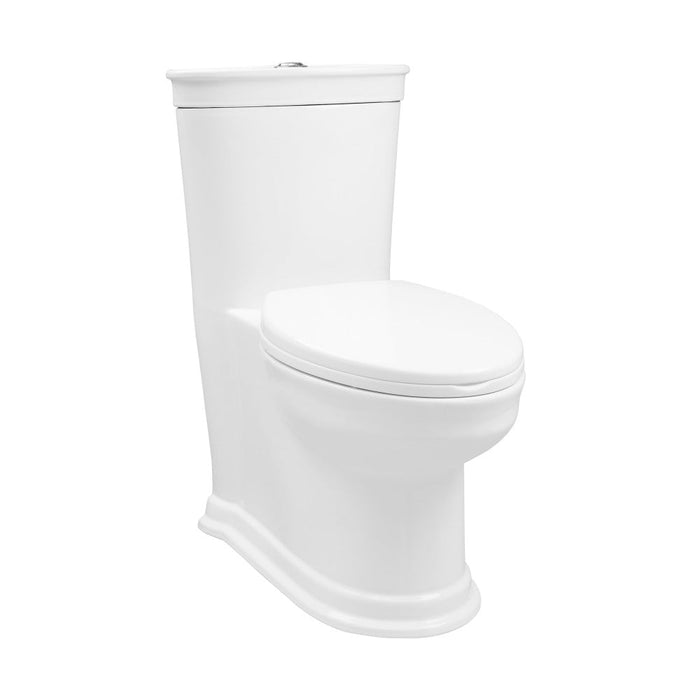 Swiss Madison Santorini One-Piece Elongated Toilet Dual-Flush 1.1/1.6 gpf (6-Pack)