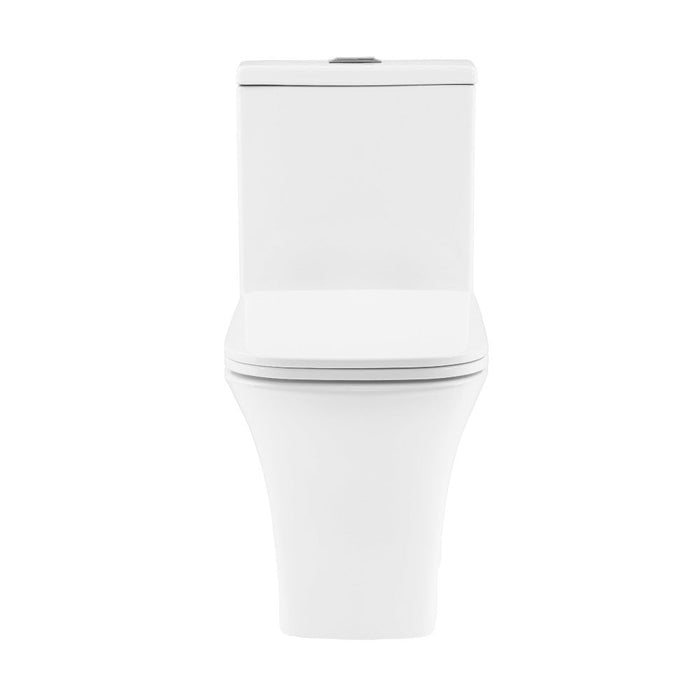 Swiss Madison Eclair One-Piece Square Toilet Dual-Flush 0.8/1.28 gpf - SM-1T288