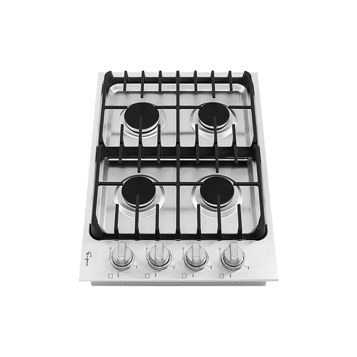 Empava 30 in. Built-in Stainless Steel Gas Cooktop EMPV-30GC33