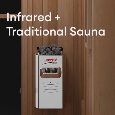 Finnmark FD-4 Trinity Infrared & Steam Sauna Combo FD-KN004