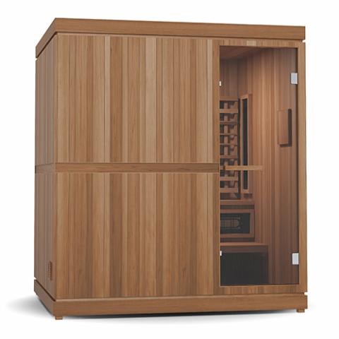 Finnmark FD-5 Trinity XL Infrared & Steam Sauna Combo - 75"W x 64"D x 83"H FD-KN005