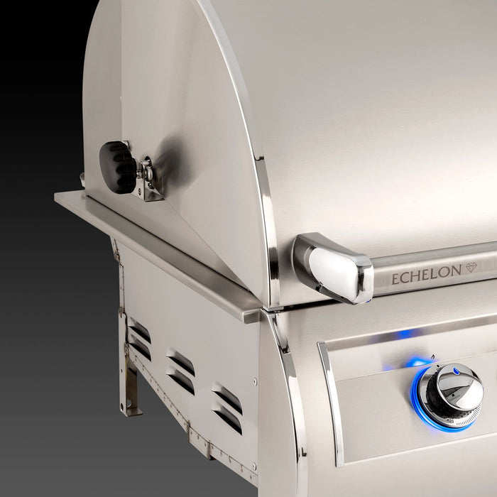 Fire Magic E660s Echelon Diamond Gas Grill with Single Side Burner On Cart E660s-62-Config