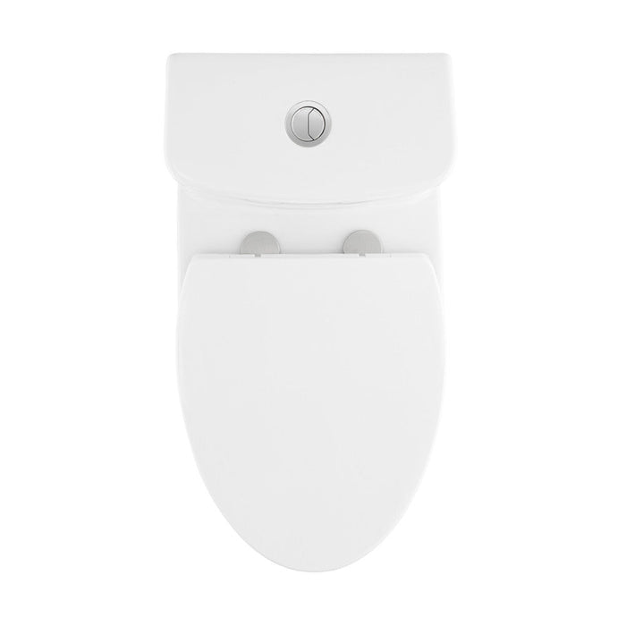 Swiss Madison Fulton One-Piece Elongated Toilet Dual-Flush 1.1/1.6 gpf - CT-1T104