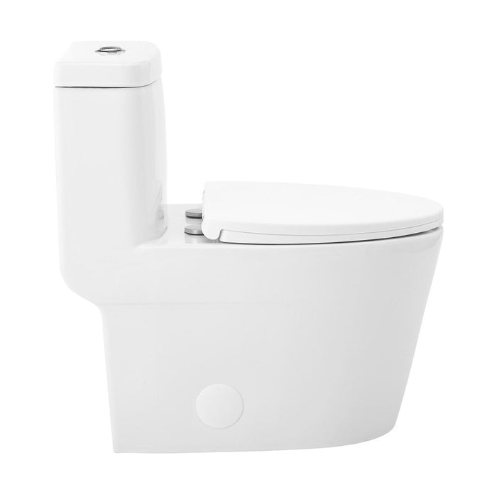 Swiss Madison Fulton One-Piece Elongated Toilet Dual-Flush 1.1/1.6 gpf - CT-1T104