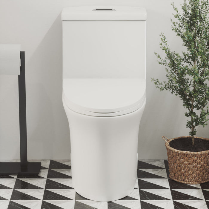 Swiss Madison Hugo One Piece Elongated Dual Flush Toilet 1.1 / 1.6 gpf - SM-1T285