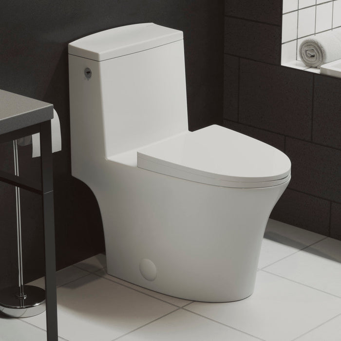 Swiss Madison Hugo One-Piece Elongated Toilet Dual-Flush 1.1/1.6 gpf, Touchless - SM-1T265