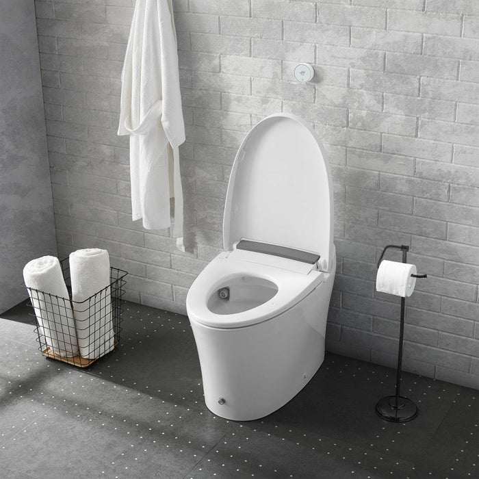 Swiss Madison Hugo Smart Tankless Elongated Toilet, Touchless Vortex™ Dual-Flush 1.1/1.6 gpf - SM-ST040