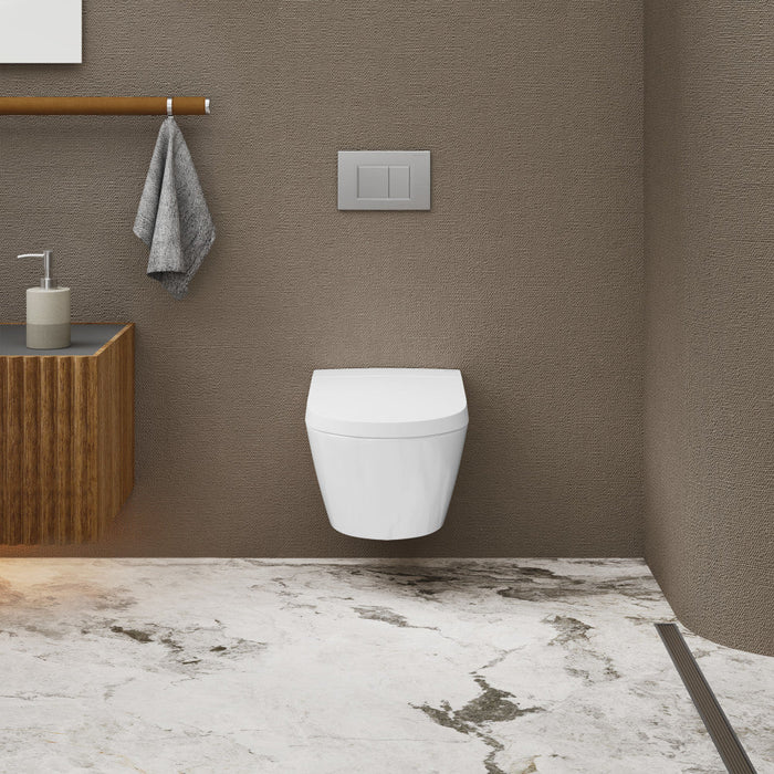 Swiss Madison Hugo Smart Wall-Hung Toilet with Bidet Bundle - SM-STK0804PS