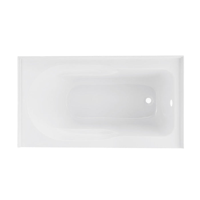 Swiss Madison Ivy 48'' x 32" Bathtub with Apron Right Hand Drain in White - SM-AB523