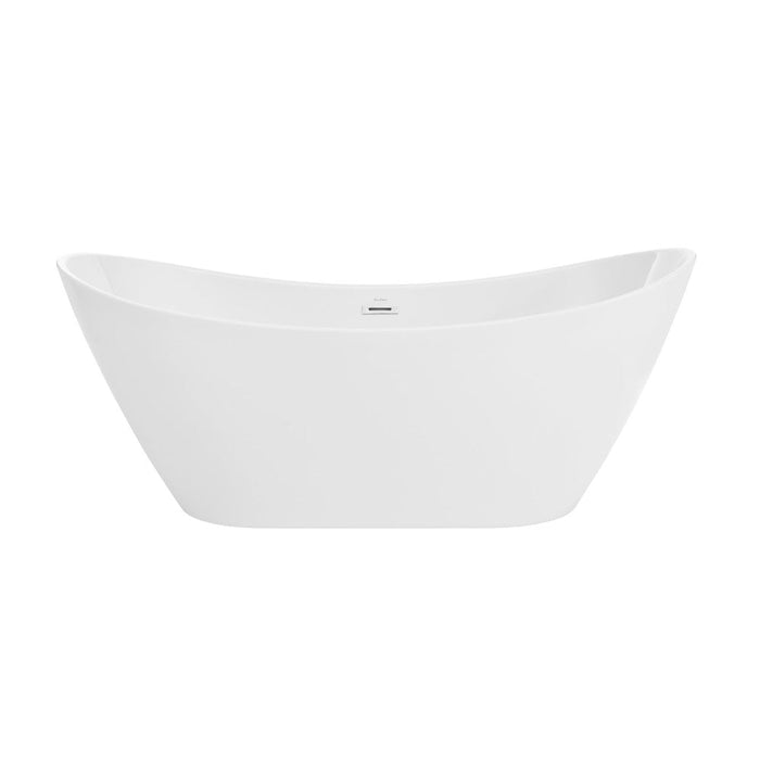 Swiss Madison Ivy 60" Double Slipper Freestanding Bathtub - SM-FB562