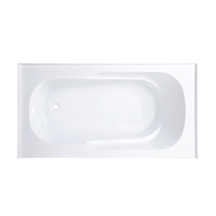 Swiss Madison Ivy 60" x 30" Left-Hand Drain Alcove Bathtub with Apron - SM-AB545