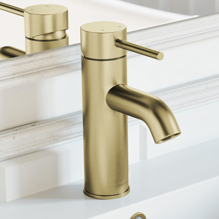 Swiss Madison Ivy Single Hole, Single-Handle, Bathroom Faucet in Brushed Gold - SM-BF60BG