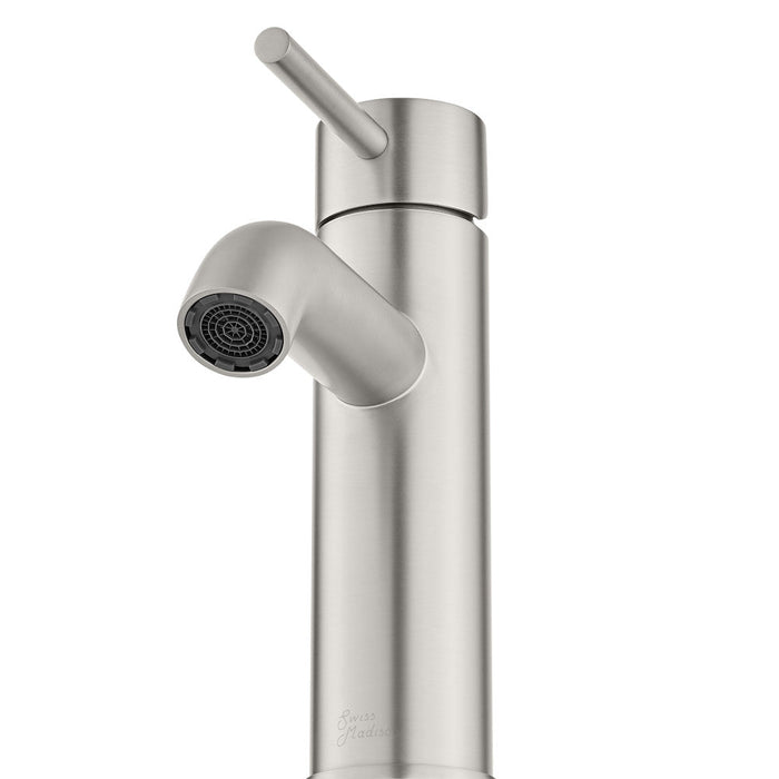 Swiss Madison Ivy Single Hole, Single-Handle, Bathroom Faucet in Brushed Nickel - SM-BF60BN