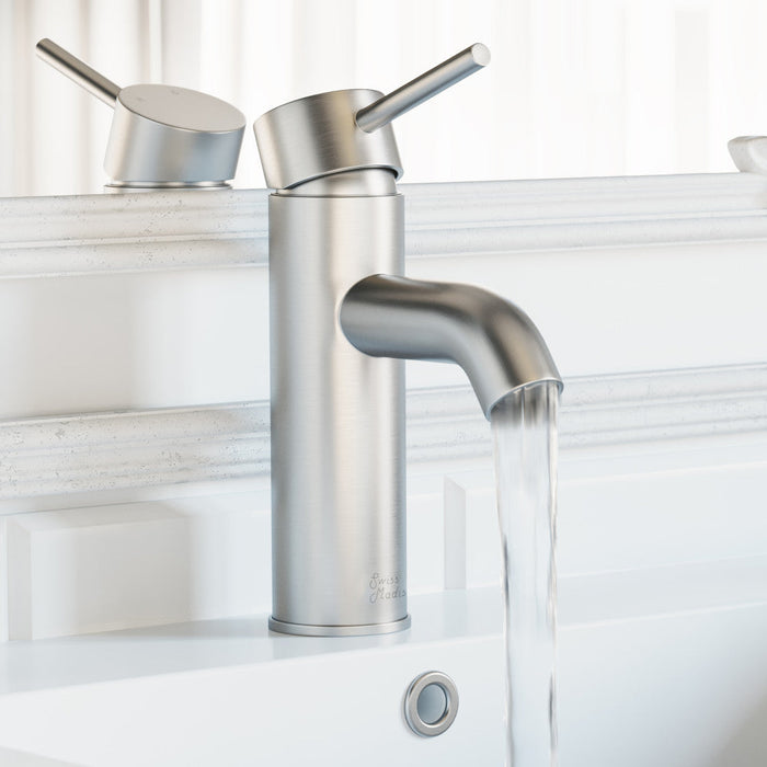 Swiss Madison Ivy Single Hole, Single-Handle, Bathroom Faucet in Brushed Nickel - SM-BF60BN