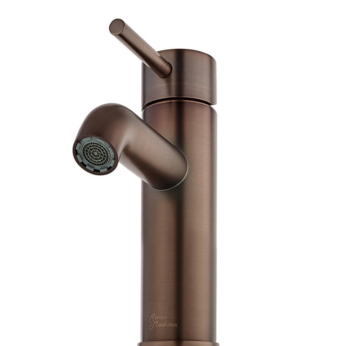 Swiss Madison Ivy Single Hole, Single-Handle, Bathroom Faucet in Oil Rubbed Bronze - SM-BF60OR