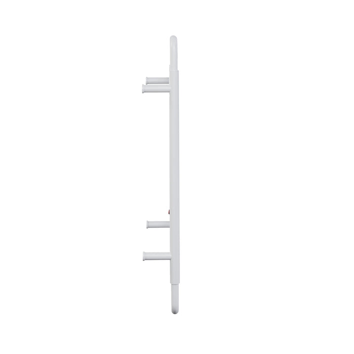 Swiss Madison Ivy 8-Bar Electric Towel Warmer in Matte White - SM-TW1901MW