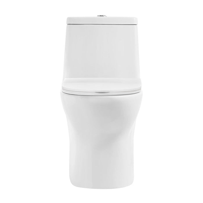 Swiss Madison Ivy One-Piece Toilet, 10" Rough-in 1.1/1.6 gpf - SM-1T127