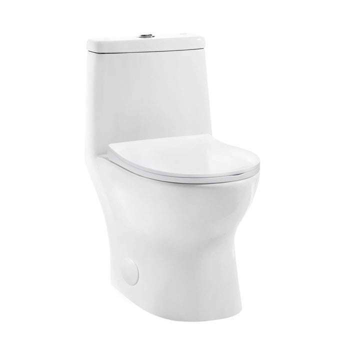 Swiss Madison Ivy One-Piece Toilet, 10" Rough-in 1.1/1.6 gpf - SM-1T127