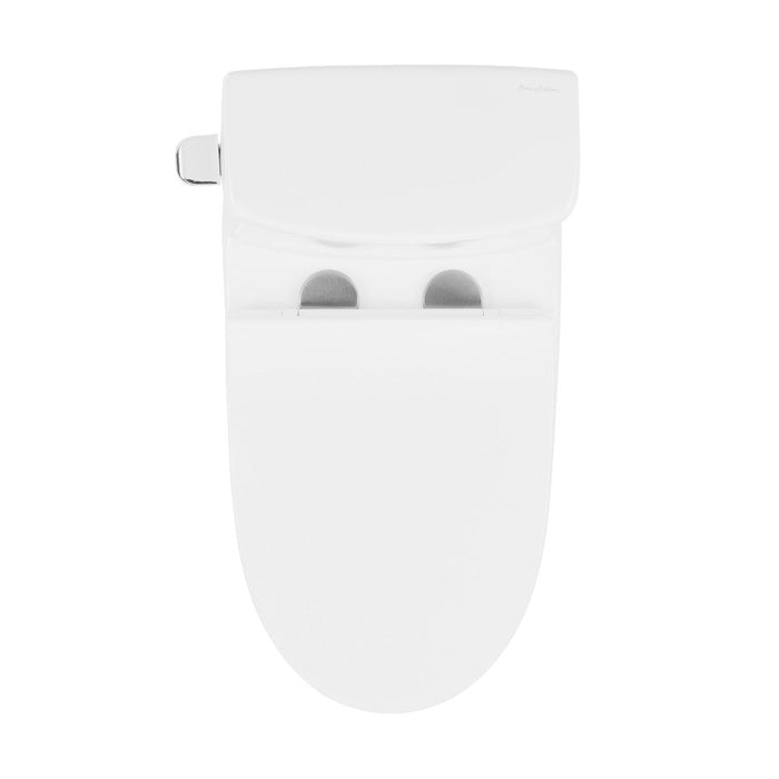 Swiss Madison Ivy One-Piece Elongated Toilet Left Side Flush, 10" Rough-In 1.28 gpf - SM-1T124