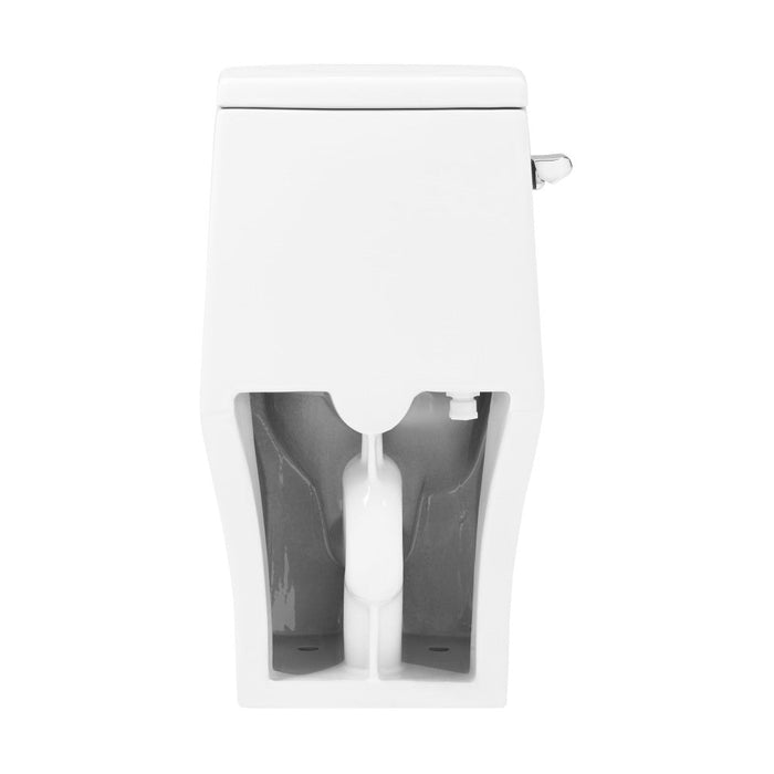 Swiss Madison Ivy One-Piece Elongated Toilet Left Side Flush, 10" Rough-In 1.28 gpf - SM-1T124