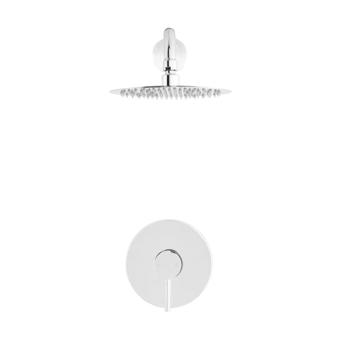 Swiss Madison Ivy Single-Handle 1 Spray 8" Wall Mounted Fixed Shower Head in Chrome (Valve Included) - SM-SH00C