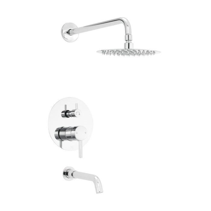 Swiss Madison Ivy Single-Handle 1-Spray Tub and Shower Faucet in Chrome (Valve Included) - SM-STF00C