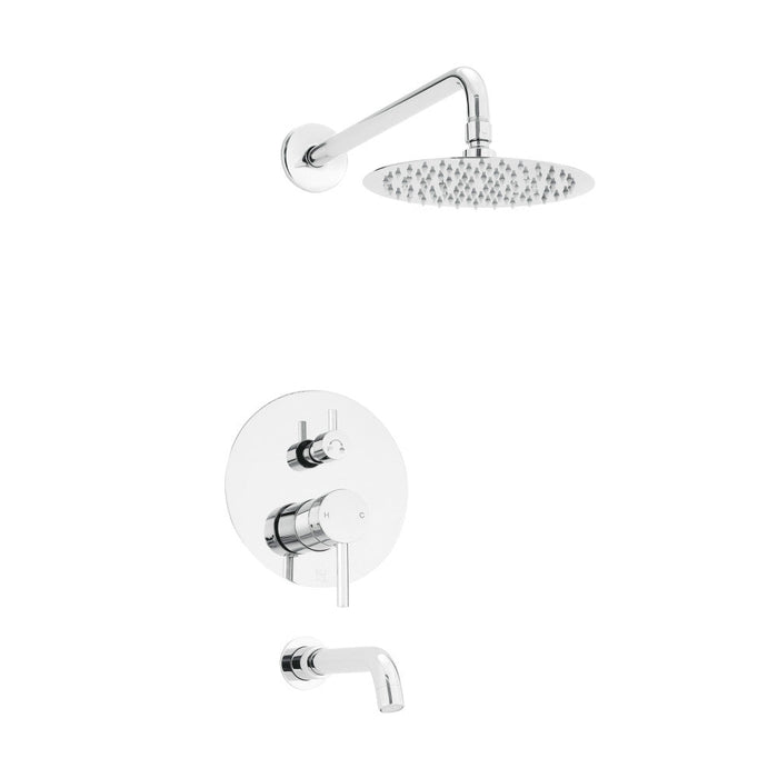 Swiss Madison Ivy Single-Handle 1-Spray Tub and Shower Faucet in Chrome (Valve Included) - SM-STF00C