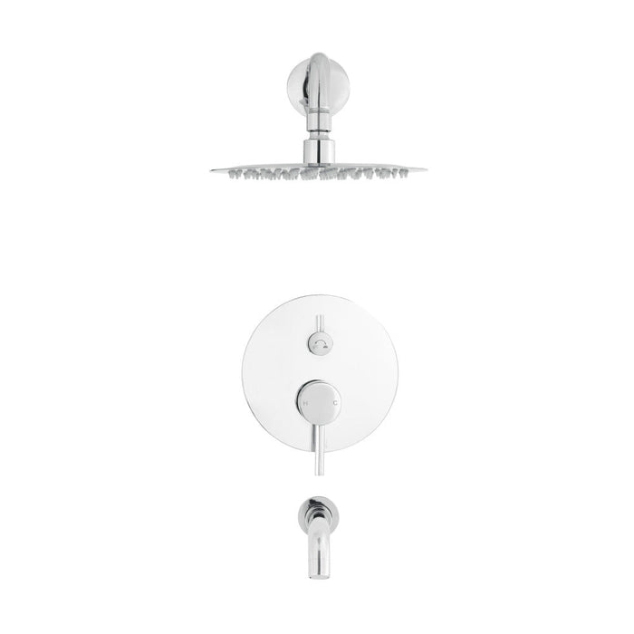 Swiss Madison Ivy Single-Handle 1-Spray Tub and Shower Faucet in Chrome (Valve Included) - SM-STF00C