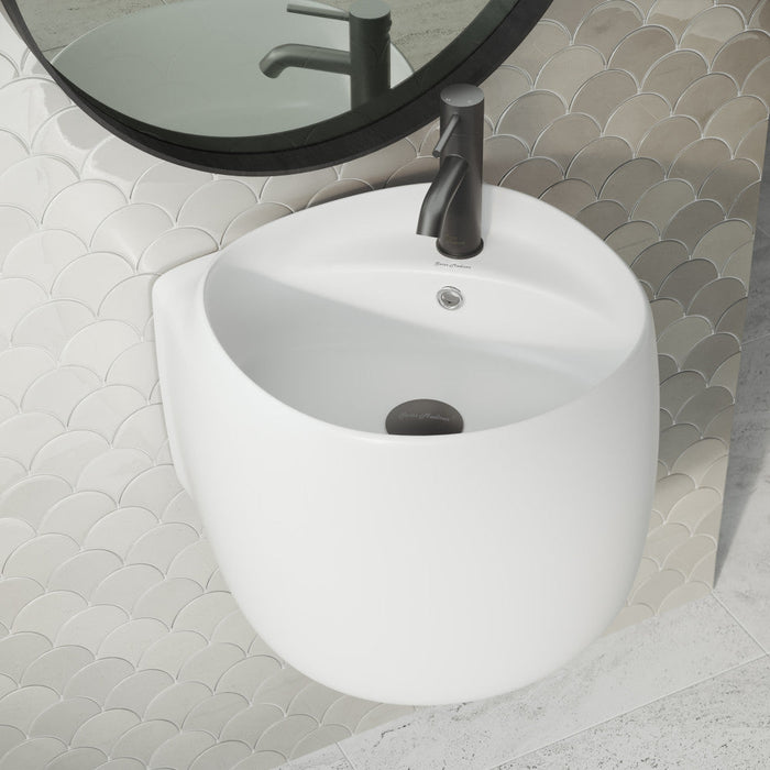 Swiss Madison Ivy Wall-Mount Sink in Matte White - SM-WS324MW